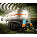 3 Axle LPG tank Trailer LPG tank semi trailer 59.52cbm Liquefied petroleum lpg tank 30mt for Africa market